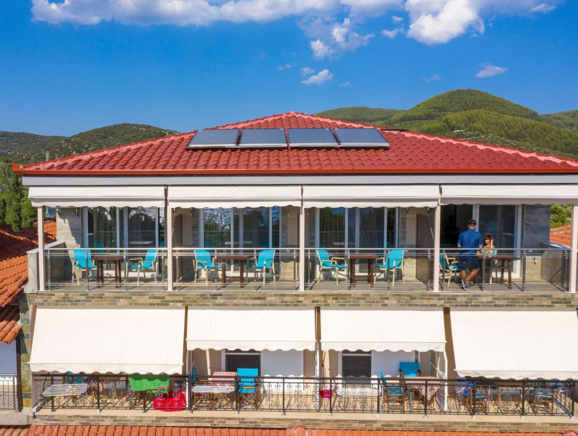 Sunset Studios - Suites With Seaview & Back Side Apartements Тороні Екстер'єр фото