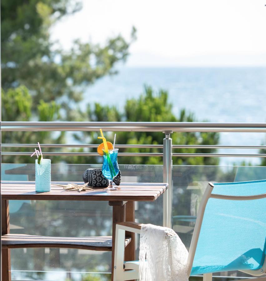 Sunset Studios - Suites With Seaview & Back Side Apartements Тороні Екстер'єр фото