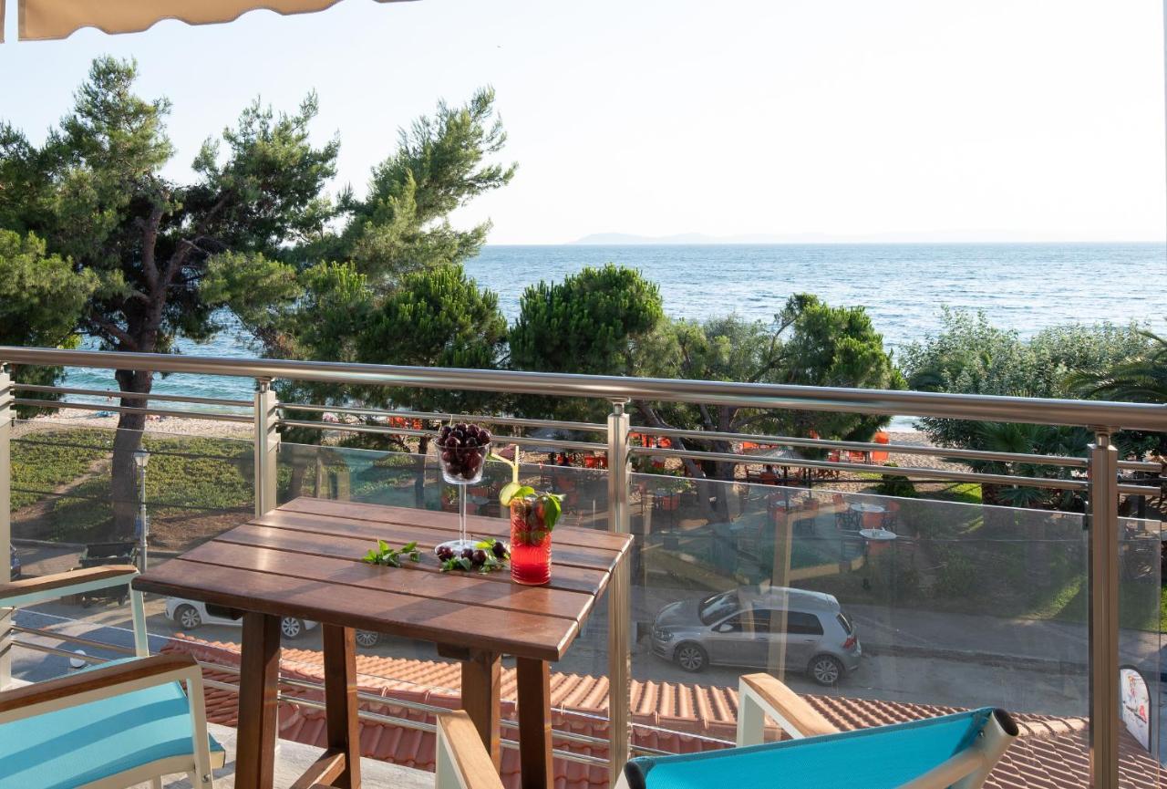 Sunset Studios - Suites With Seaview & Back Side Apartements Тороні Екстер'єр фото
